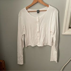 Wild Fable White XL Mini Cardigan